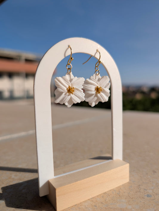 Pendientes Florales de Arcilla Polimérica