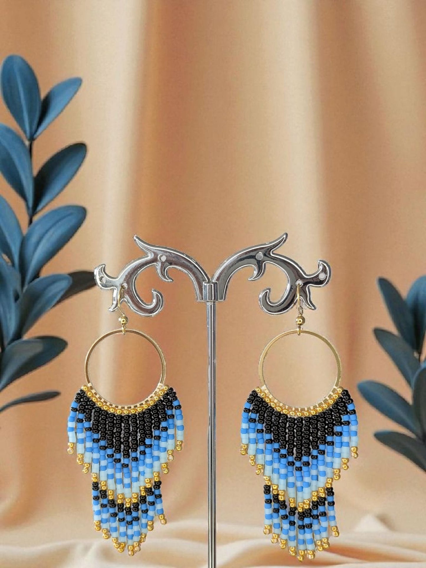 Pendientes - Amanecer Azul
